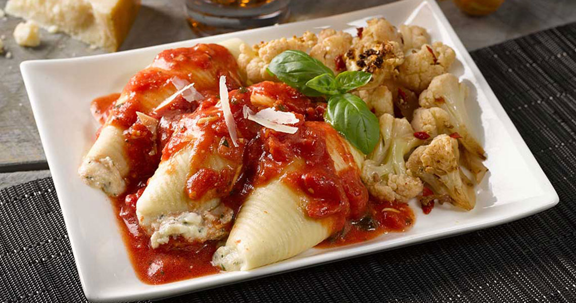 Stuffed Shells with Marinara Recipe