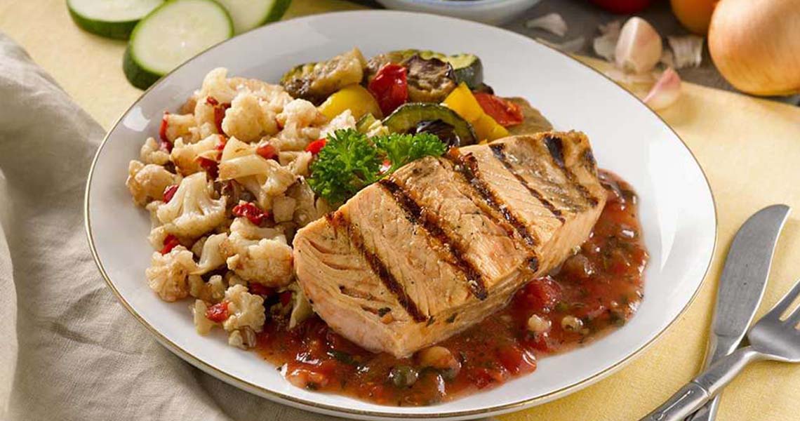 Salmon Provencal