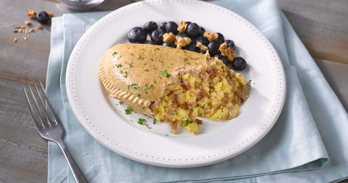 Bacon, Egg & Cheese Calzone