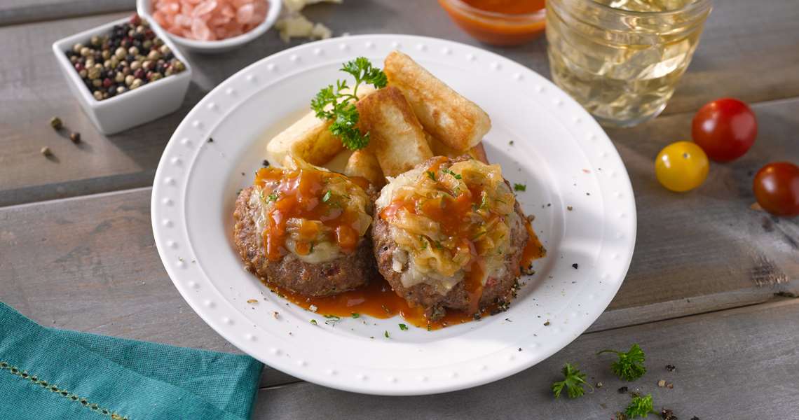 BBQ Beef and Cheddar Sliders