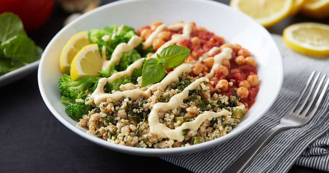 Harissa Chickpea Power Bowl